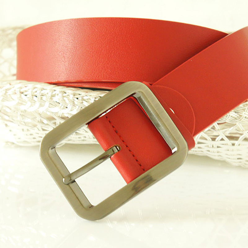 Pin buckle genuine leather women's casual doesn't belt fashion strap all-match r1252