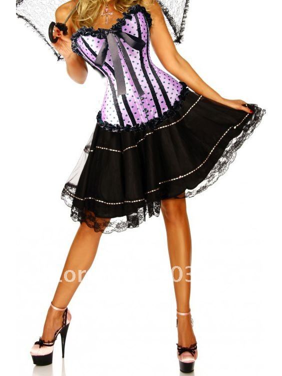 Pink Sexy corset CB1633c strapless corset dress with front bust closure lace up back for cinching high quality wholesale retail