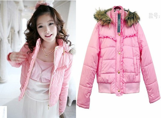 Pinknbabi , clinched space small wadded jacket 8533