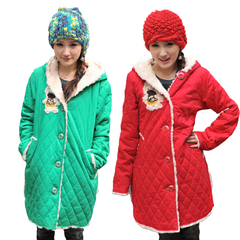 Piti consequential mommas  winter  clothing  cotton-padded jacket  outerwear  free shipping