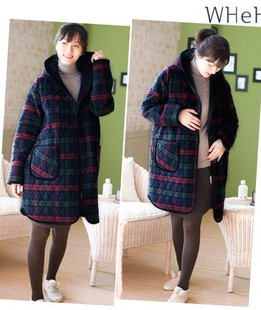 Piti house maternity clothing winter fashion maternity wadded jacket woolen outerwear maternity overcoat 13279 ,MH