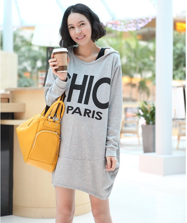 Piti 's house spring maternity clothing maternity plus size sweatshirt batwing shirt thick maternity t-shirt top