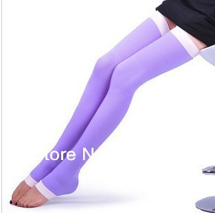 Plastic leg socks, sleeping socks Absorb sweat, shaping, prevent varicose veins, burning fat, prevent to take off the wire