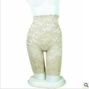 Plastic pants bamboo charcoal fiber drawing bottom thin waist abdomen slimming body shaping pants beauty care pants