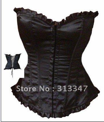 Plus 6XL big Size High Quality Free shipping Sexy Lingerie Corset women bustier slimming underwear lift up shaper Black Q014