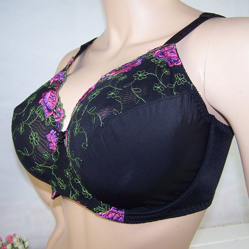 Plus Size Bra ( YL274 ) /Size: D/ E / F / G /  Brand Direct /Blossom Sexy Gather Push Up Bra + Guaranteed100% + Free Shipping