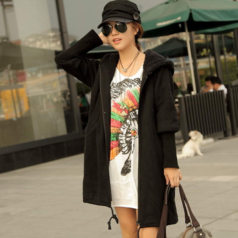 Plus size clothing mm winter new arrival thermal thickening cotton clothes plus size cotton-padded jacket cotton-padded jacket