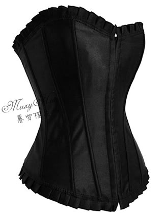 Plus size corset waist abdomen drawing top vest long drawstring slim waist ruffle women's shapewear