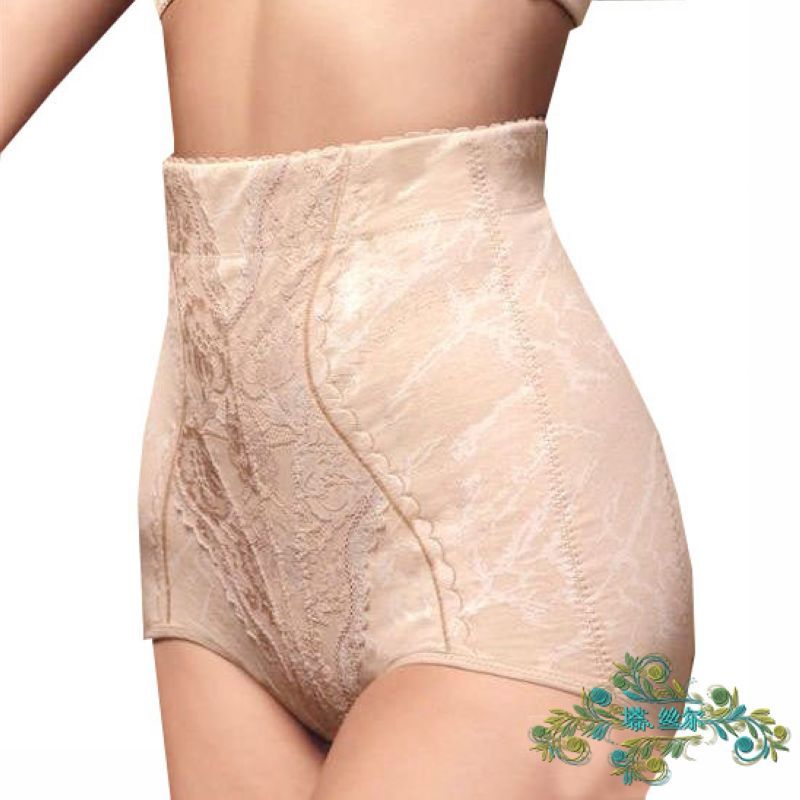Plus size cotton abdomen drawing panties female high waist butt-lifting panties body shaping pants slim hip plus size underwear