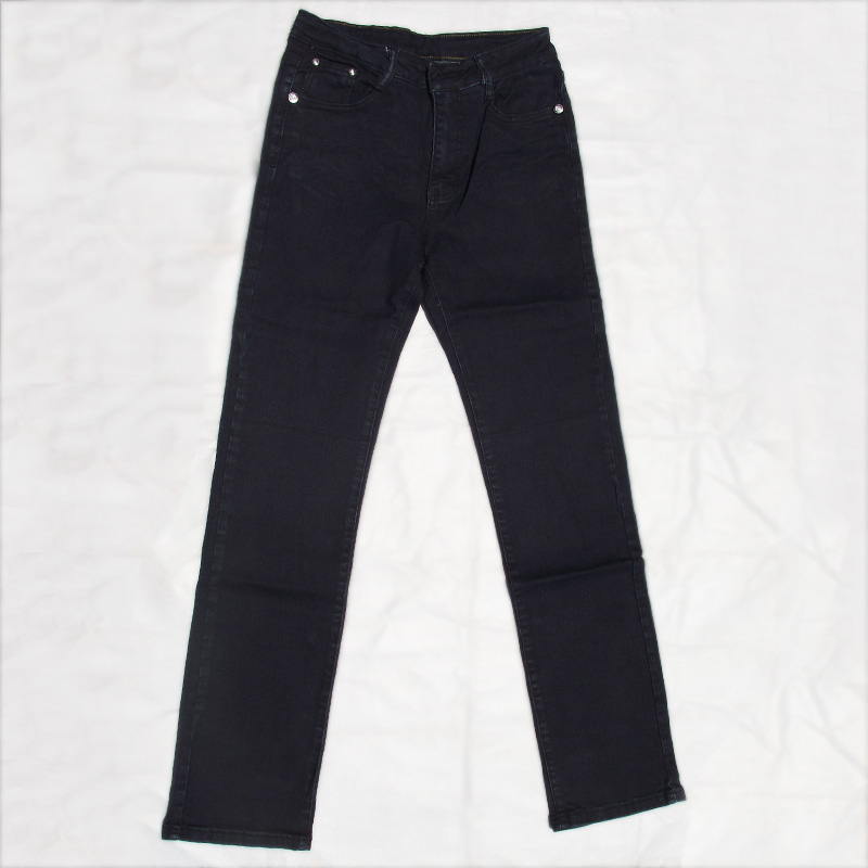 Plus size jeans autumn female trousers women's loose high waist straight trousers nn66