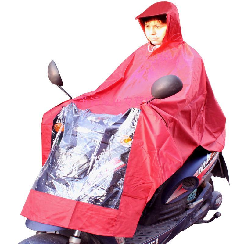 Plus size thickening electric bicycle poncho motorcycle raincoat pedal car moped raincoat