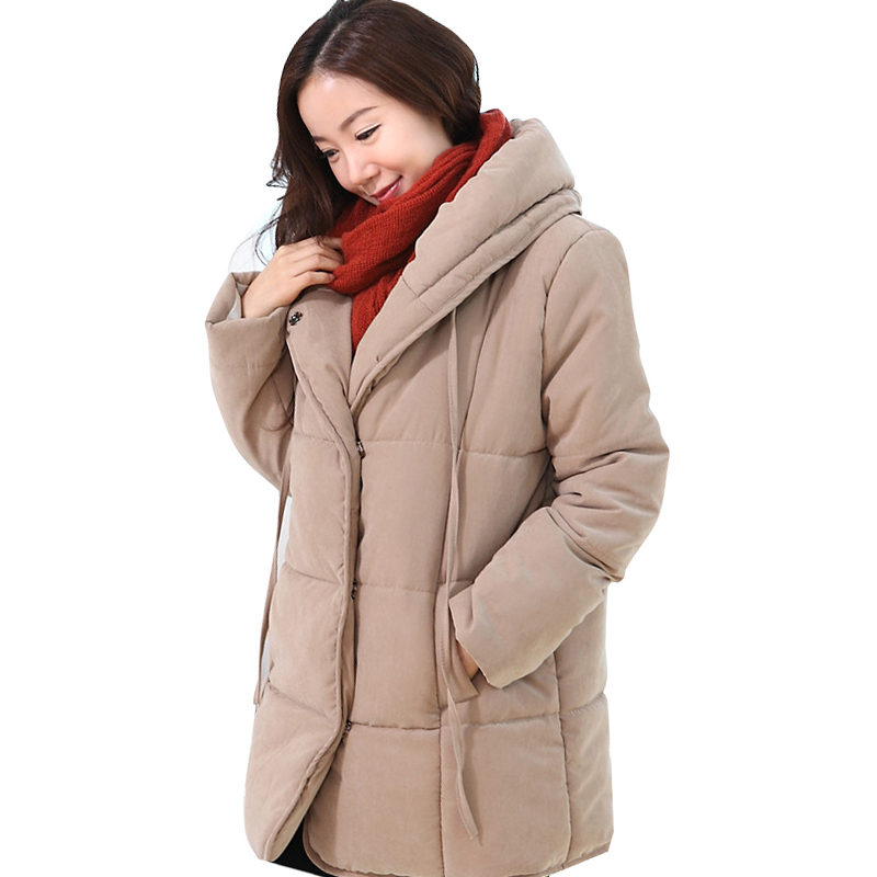 Plus size wadded jacket cotton-padded jacket maternity outerwear maternity winter thickening thermal big cotton-padded jacket