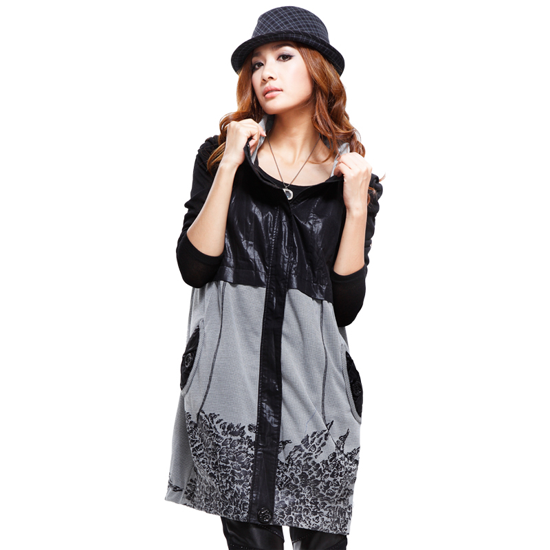 Popular Autumn Outerwear 2012 New Arrival Fashion Cardigan Vest Sleeveless Trench Women Casual Coat