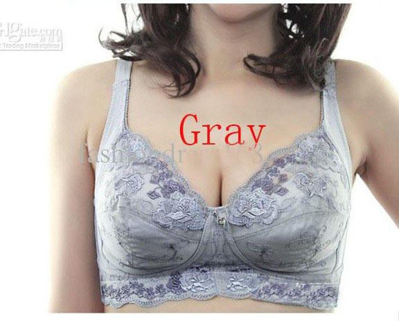 Popular Full cup gather no rims the thin section bra adjustable four rows hasp bra #4811