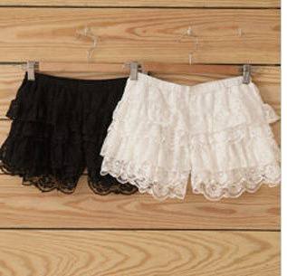 prevent exposed security pants bud silk skirts pants 3 minutes of pants cake skirt shorts