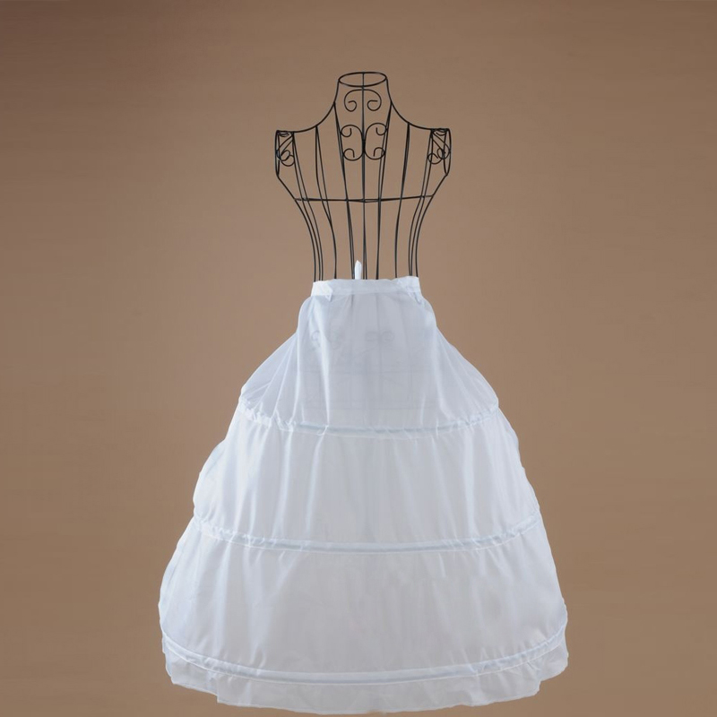 Princess bride dress 3 ring skirt single tier panniers