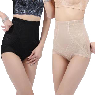 Professional beauty care pants slim waist abdomen drawing butt-lifting panties body shaping pants high waist roll-up hem