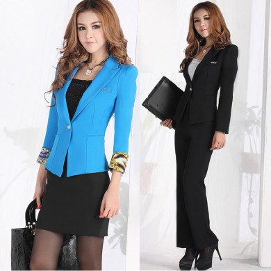 Professional female set spring and summer ol slim formal work wear career suit skirt taoku