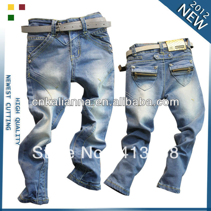 Professional jeans kids jeans pants kids to china ky-36#