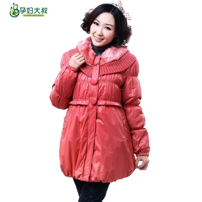 promotion! 2012 maternity clothing winter outerwear maternity wadded jacket cotton-padded jacket thickening Free shipping