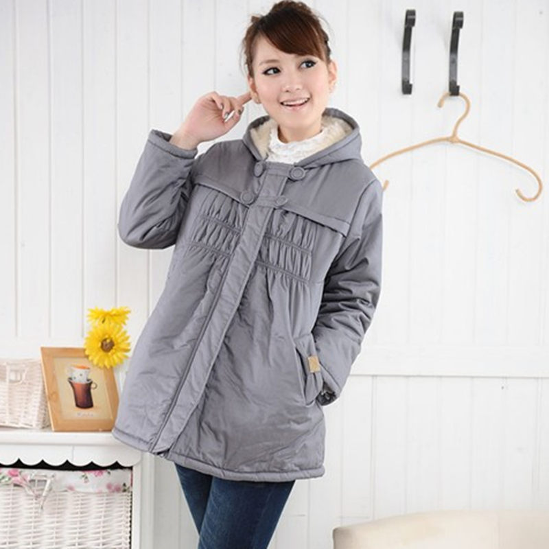 promotion! 2012 winter thickening thermal type maternity wadded jacket cotton-padded jacket s37d95 Free shipping
