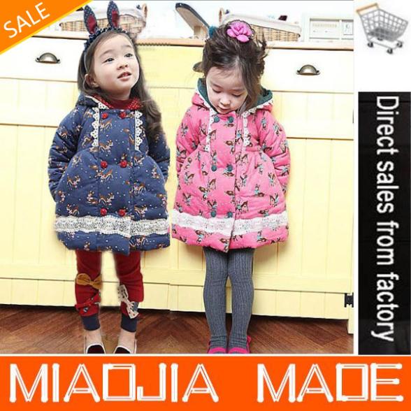 Promotion Freeshipping!!Winter of children's wear children's coat girl upset coat girl upset zf10339 quilted jacket