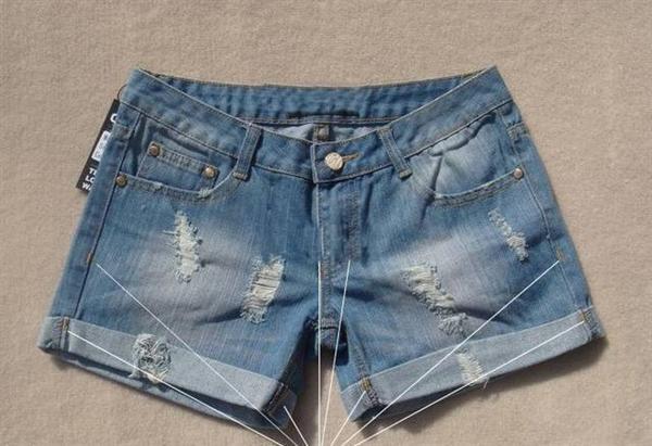 Promotion Lady Denim Shorts Women's Jeans Hot Sale Ladies' Short Pants Size:S M L,XL,XXL Free Shipping via China Post trousers