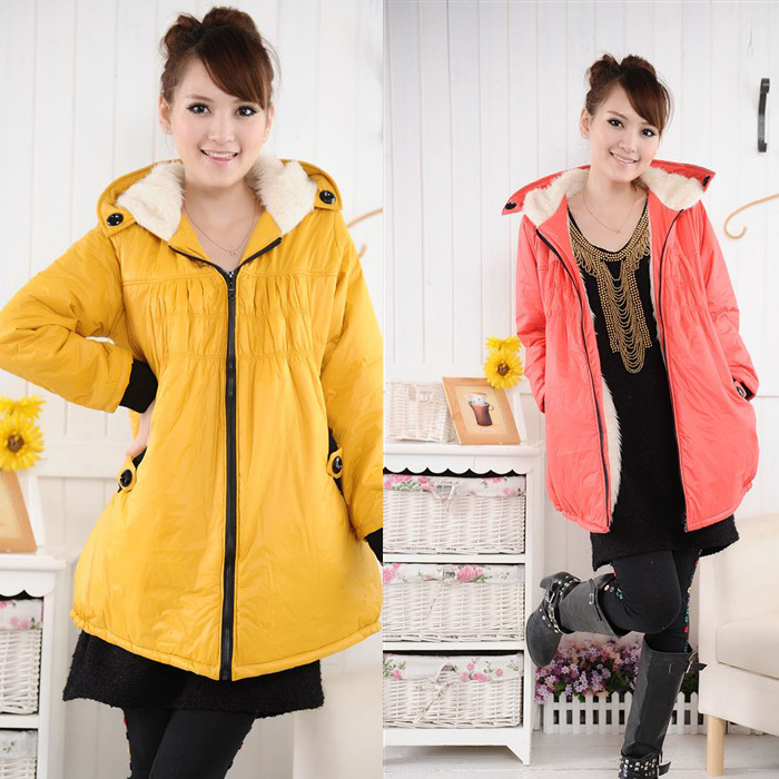 promotion! Maternity clothing thickening maternity outerwear wadded jacket maternity overcoat winter Free shipping