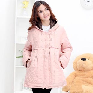 promotion! Maternity clothing thickening maternity winter wadded jacket winter cotton-padded jacket thermal Free shipping