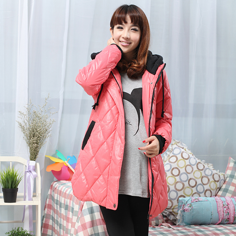 promotion! Maternity wadded jacket thickening maternity winter outerwear maternity cotton-padded jacket 72906 Free shipping