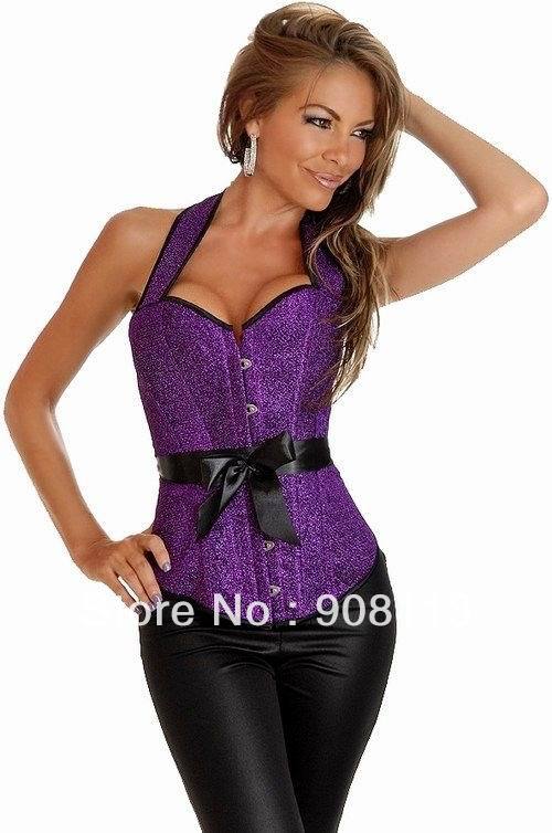 promotion! sexy corset sexy lingerie with no cup sexy top wholesale price size S, M, L, XL