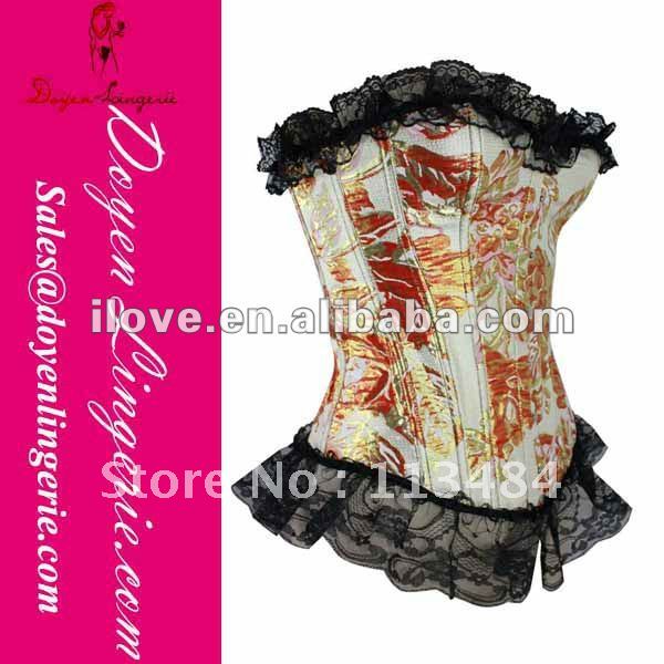 Promotion!Sexy Western Lace Bustier Top Wholesale And Retail with T-thong