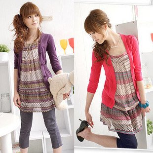 PROMOTION, TWO pieces set, sweet, gentlewoman, chiffon lace skirt