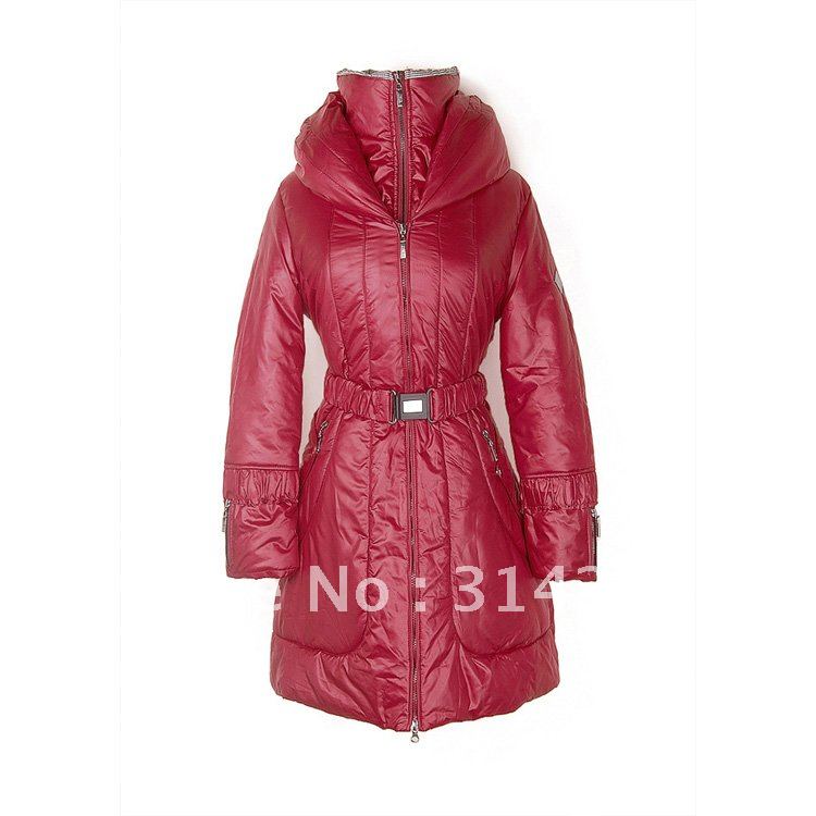 Promotion!Women winter medium-long plus size fashion thickening outerwear cotton-padded jacket XL to XXXL coats free shipping