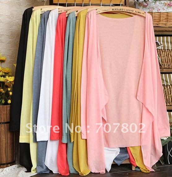 Promotions!!  Free shipping  long sleeve slim lady's cardigan