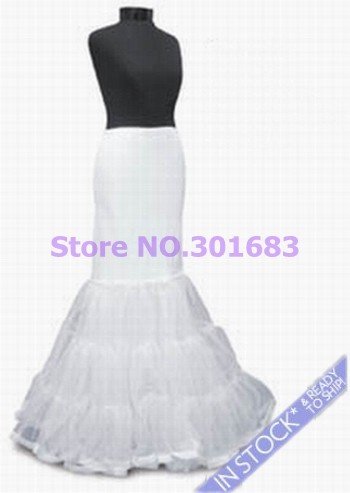 PT006 Shipping Free Big Discount Mermaid In Stock For  Wedding Dress&Wdding Gown Petticoat