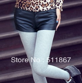 PU leather and short pants with good price and free shipping For Spring, Autumn and Winter