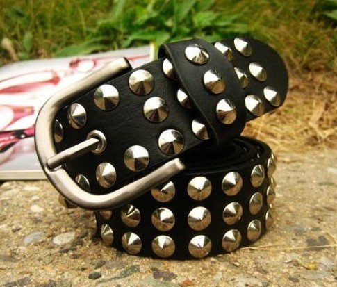pu leather  belt, Free shipping, stud wholesale,western lady rivet belt,  women leather belt