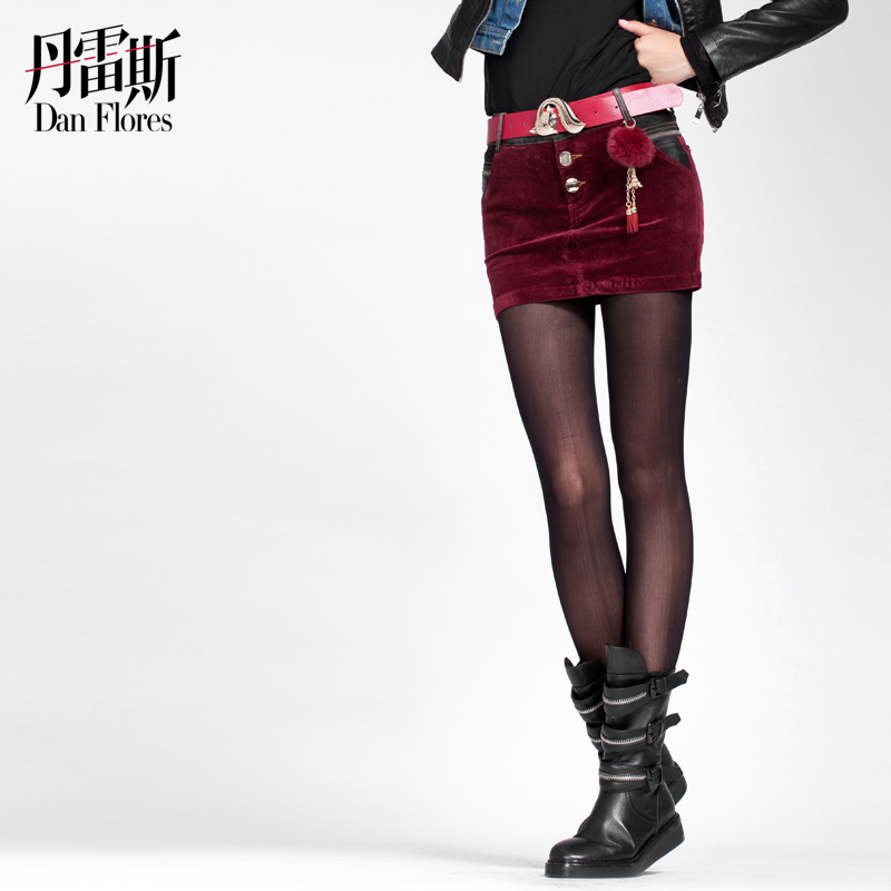 PU skorts shorts boot cut jeans 2013 spring women's leather pants leather skirt trousers short culottes 1078