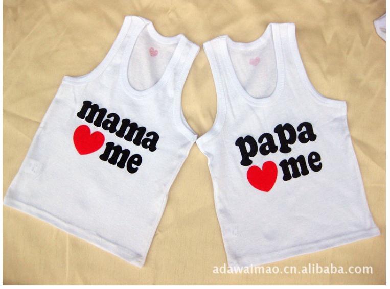Pure cotton children's clothing vest/kids vest/wholesale children clothing