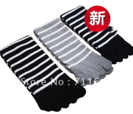 Pure cotton finger socks/foreign trade finger socks/deodorization breathe freely