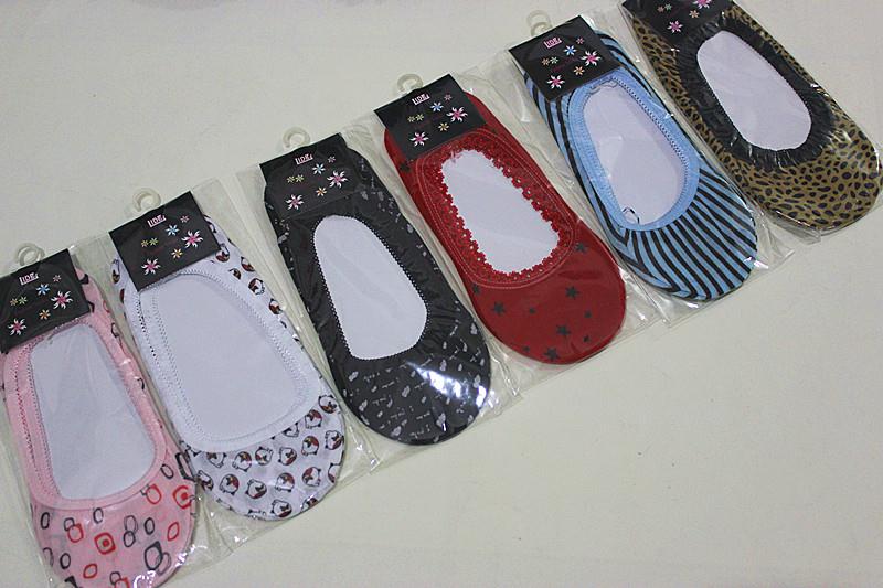 Pure Cotton High Quality Wholesale Free Shipping  0f Women Invisible Socks (10 pairs/lot)