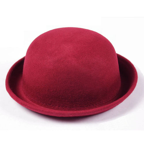 Pure woolen fedoras dome small fashion vintage jazz hat small round