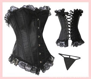 Push-up Sexy Bodyshape Corset & Buister Lingerie Underwears +G string