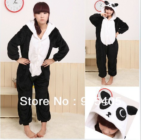 Pyjamas Hoodies Costume Cosplay Sleepwear Lovely Panda Adult Kigurumi Pajamas