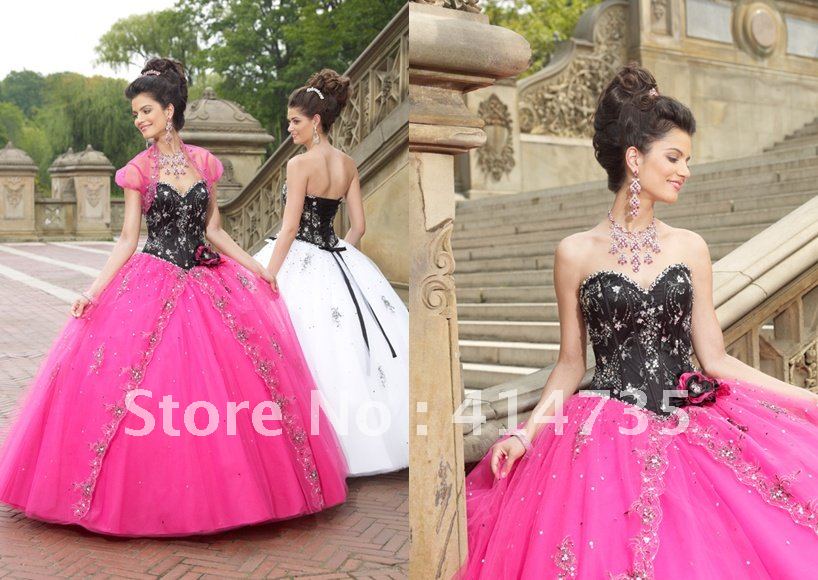 Q042 Modern Sweetheart Tulle Quinceanera Dresses With Jacket Flower Rhinestone Ball Gown Ankle Length Custom Made