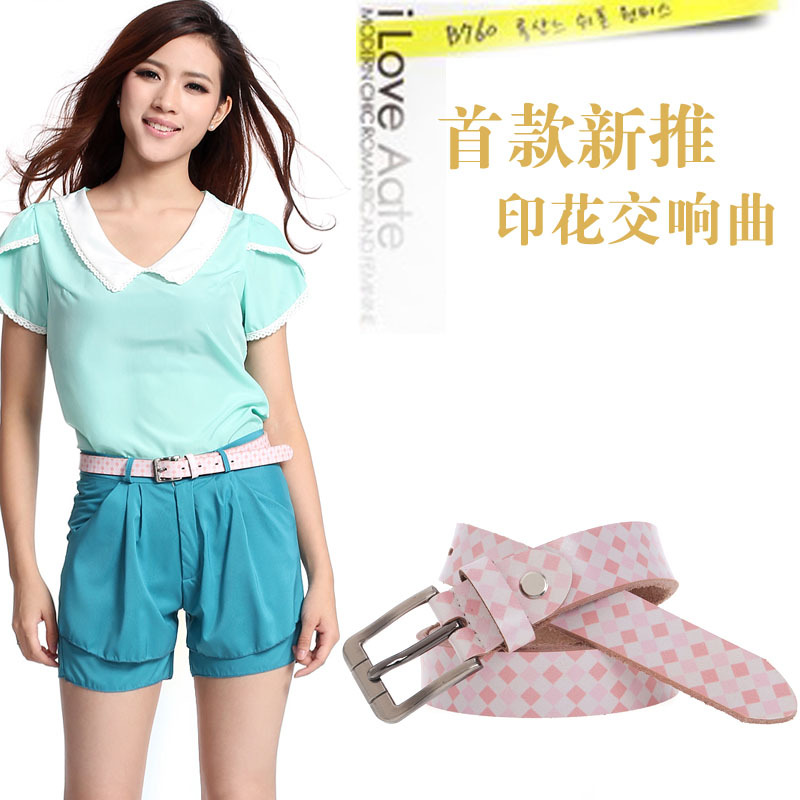 Qota belt trend fashion belt female strap Men belt genuine leather belt Men pi018