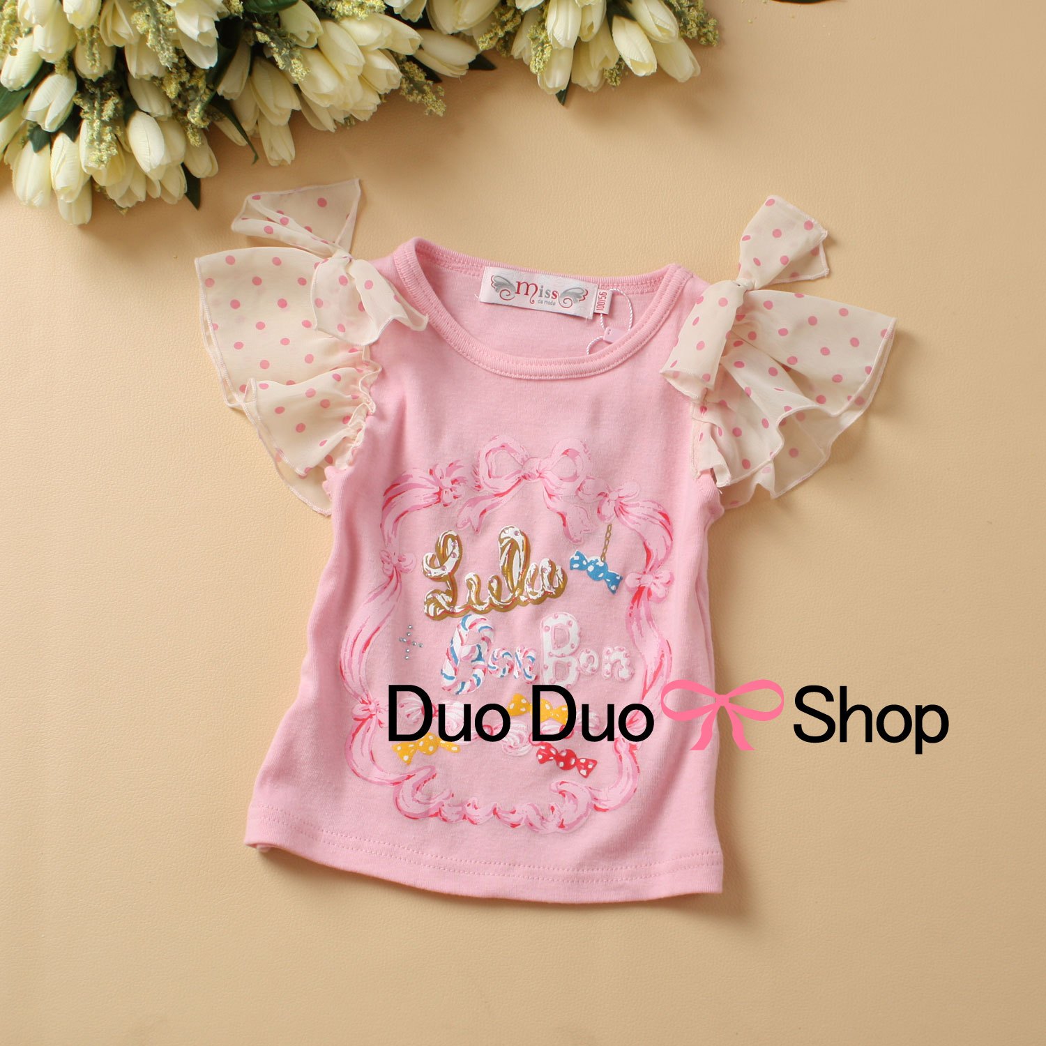 Qs09011110 girls summer clothing 100% child cotton woven vest baby t-shirt thin