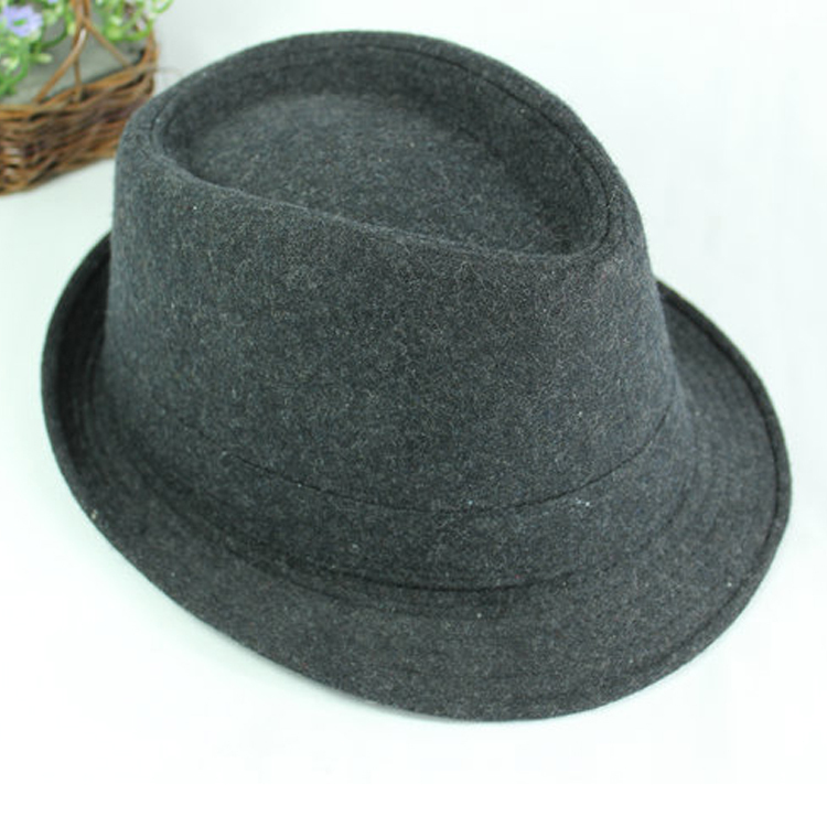 Quality 2012 male fashion vintage personality woolen classic gentleman hat male women's fedoras