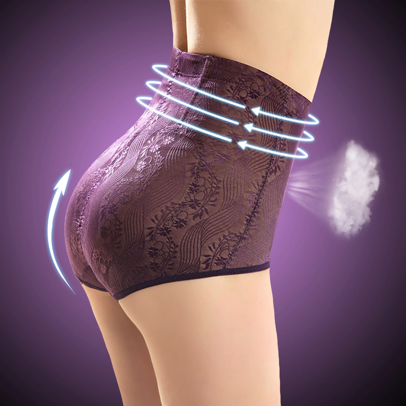 Quality body shaping abdomen drawing butt-lifting pants high waist abdomen drawing pants autumn and winter double layer